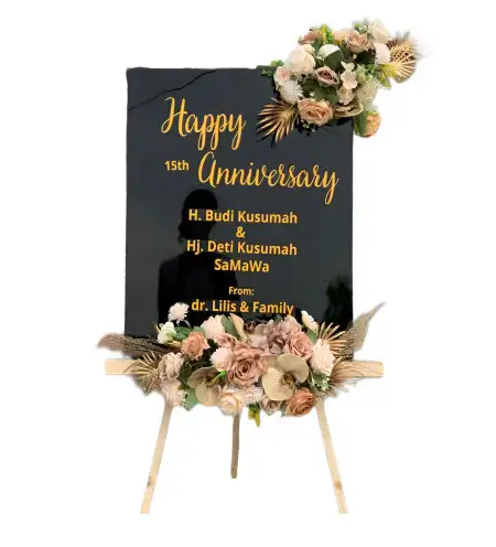 Papan Bunga Akrilik Kedisan