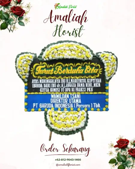 Papan Bunga Duka Kedisan